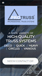Mobile Screenshot of pro-truss.com